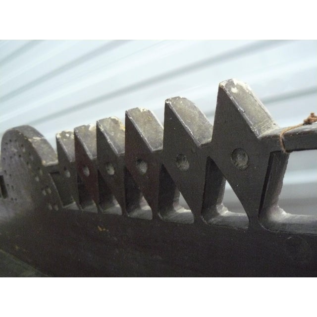 Early 20th C. Folk Art Pine Mantle For Sale - Image 15 of 18