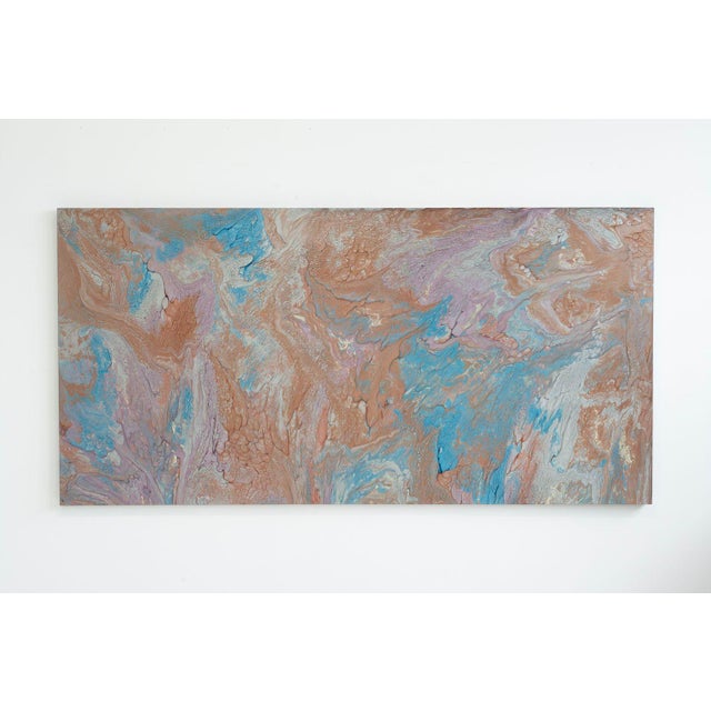 Richard Mann Monumental Psychedelic Painting 1975 For Sale - Image 4 of 10