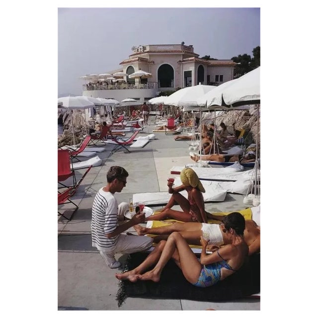 Slim Aarons, Hotel Du Cap, Estate Stamped Photographic Print, 1969 / 2020s For Sale