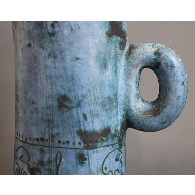 French Decorative Pitcher by Jacques Blin, 1960s For Sale - Image 17 of 18