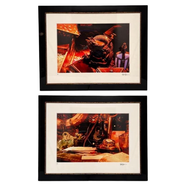 Bergdorf Goodman Windows Nyc 2005 Framed/Matted 'Artwork Capture' Photo Set of 6 of Les Objects d'Art & De La Vie as the Elements. For Sale - Image 4 of 7