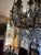 Mid 19th Century French 19th Century Louis XVI Bronze & Crystal Chandelier For Sale - Image 5 of 9
