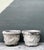 Vintage Cast Concrete Swag Planters - A Pair For Sale - Image 4 of 12