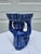 Ceramic Vintage Chinoiserie Blue White Ceramic Monkey Dish - 8.25" Height For Sale - Image 7 of 12