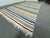 Textile 3ft 9in × 6ft 5in Flat Woven Striped Area Rug For Sale - Image 7 of 12