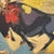 1950s Petite Mid Century Abstract Bull Fighting Painting For Sale - Image 5 of 8
