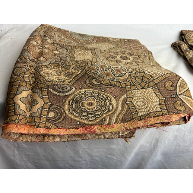 Traditional Clarence House Viscose & Cotton Brocade 1/2 Panel For Sale - Image 3 of 6