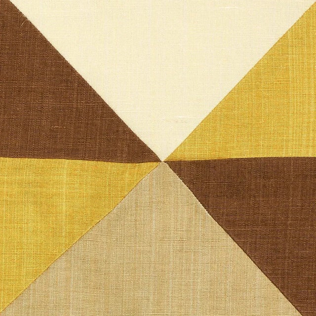Rustic Schumacher Erindale Fabric in Spice For Sale - Image 3 of 5