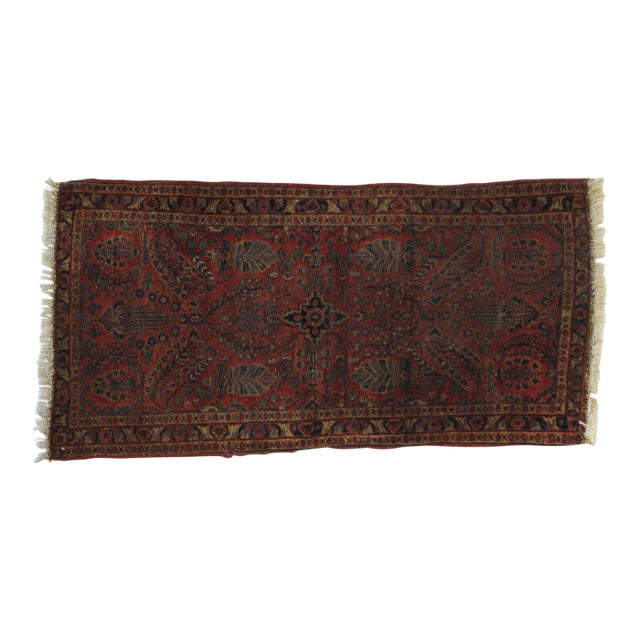 1920's Antique Persian Sarouk , 2' X 4' For Sale