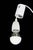 White Postmodern 1011 Pendant No. 1 Hanging Lamp by Claus Bonderup & Torsten Thorup for Focus, 1970s For Sale - Image 8 of 15