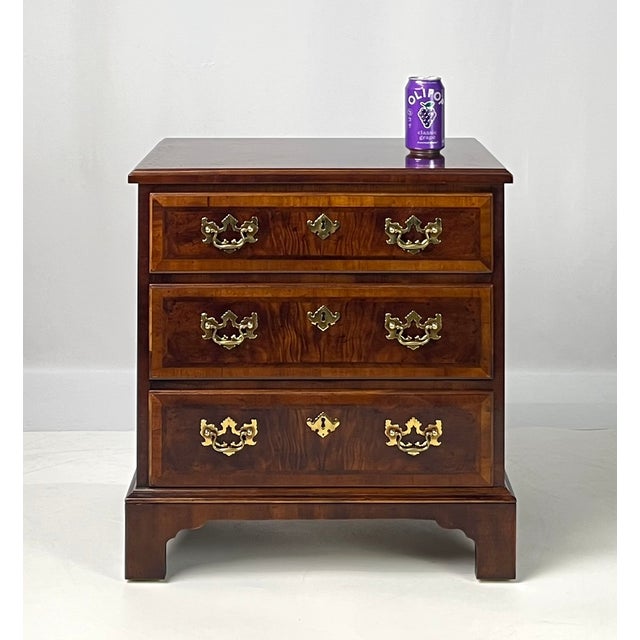Vintage Henredon Aston Court 3-Drawer Nightstand For Sale - Image 13 of 14