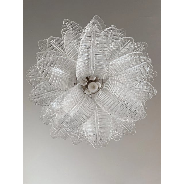 Italian Murano Glass Chandelier, 1972 For Sale - Image 9 of 18