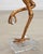 Glass Gilt Resin and Lucite Ibis Table Lamps by Cyan Design - a Pair For Sale - Image 7 of 18