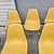Herman Miller Black and Ochre Herman Miller Chairs- Set of 10 For Sale - Image 4 of 11