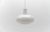 Mid-Century Modern White Milk Glass Ceiling Lamp from Peill & Putzler, 1960s For Sale - Image 3 of 13