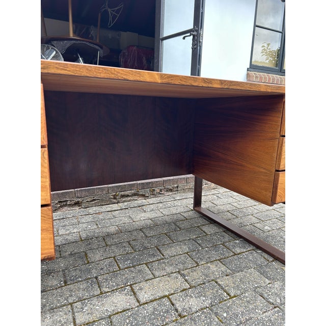 Santos Rosewood Desk, 1960s For Sale - Image 4 of 8
