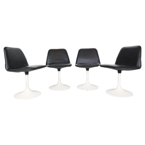 Scandinavian Modern Dining Chairs by Börje Johanson Vinga, Sweden, 1970, Set of 4