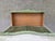 Vintage French Provincial Cream & Sage Green Painted Nightstand With Botanical Decoration For Sale - Image 10 of 14