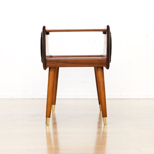 This vintage side table was designed and manufactured in by 'Chippy Heath' during the 1960s. With a wonderful Scandinavian...