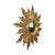 Gold Large Sunburst Gold Leaf Sun Mirror by Deknudt, 1960s For Sale - Image 8 of 18