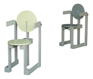 Vintage Dining Chairs by Henk Lampe, 1979, Set of 2