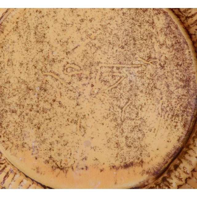 Brown Large Ceramic Bowl with Uranium Glaze by Svend Hammershøi for Kähler, 1920s For Sale - Image 8 of 9
