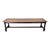 Massive French 1930's Applewood Farm Table For Sale - Image 4 of 12