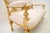 Swedish Empire Giltwood Settee, 1880s For Sale - Image 11 of 14
