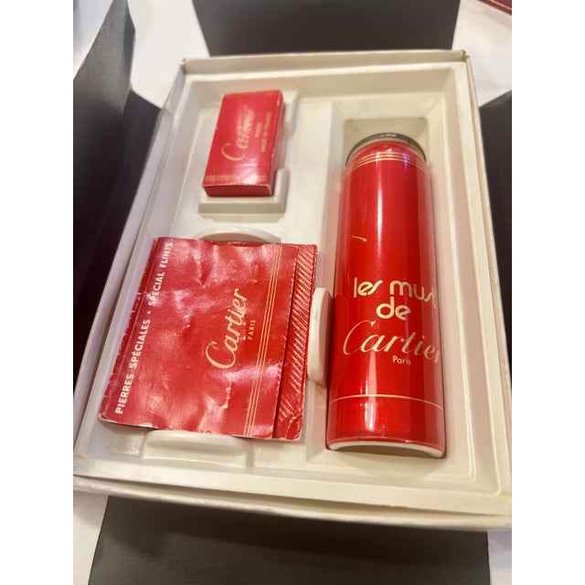 A beautiful lighter from Cartier. It comes in its original box and with a certificate, of course. The lighter is in very...