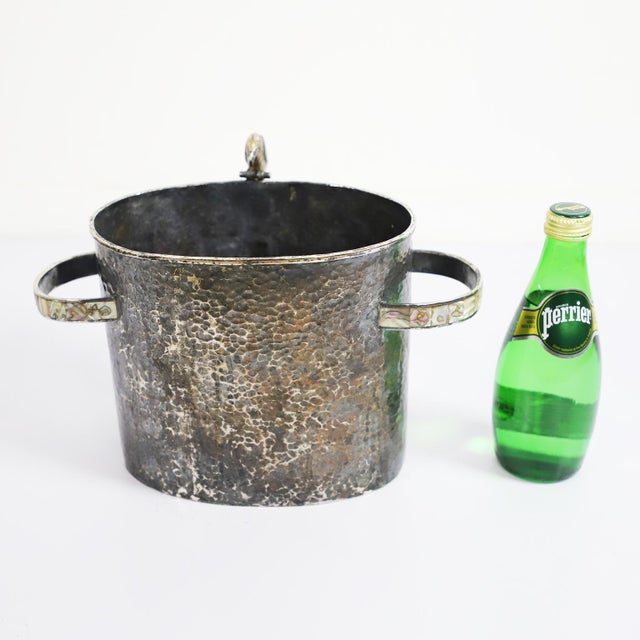Silver Plated Cooler by "Emilia Los Castillo" For Sale - Image 13 of 18