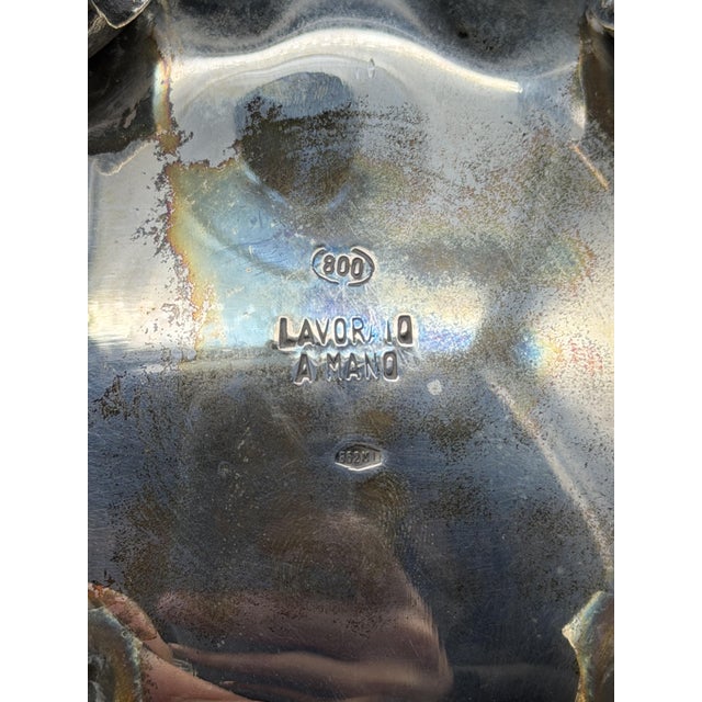 Silver 800 Silver Sugar Bowl, 1890s For Sale - Image 8 of 13