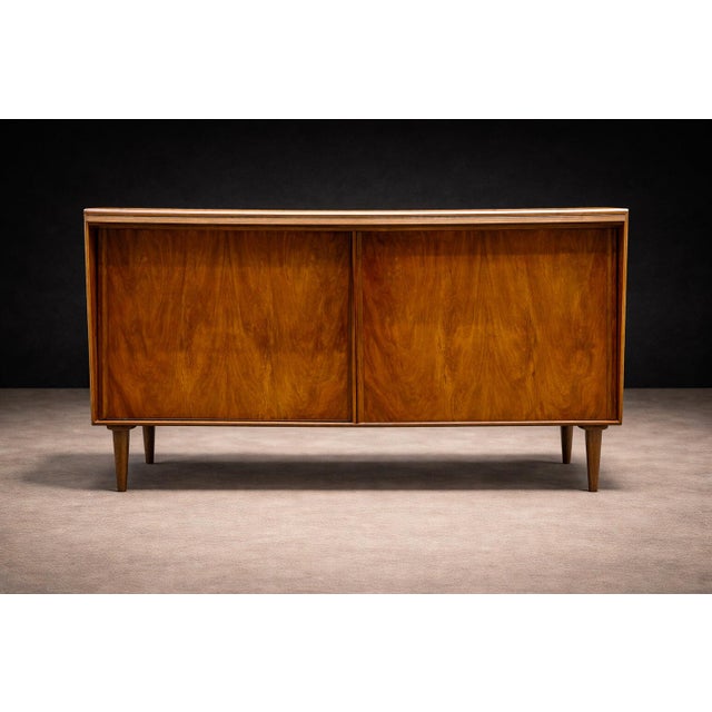 Carlo Hauner & Martin Eisler Sideboard With Extendable Top in Caviúna, Brazil, 1950s For Sale - Image 9 of 13