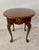 Late 20th Century Traditional Pennsylvania House Queen Anne Style Solid Cherry Oval Accent Table With Drawer Excellent Condition. For Sale - Image 16 of 18