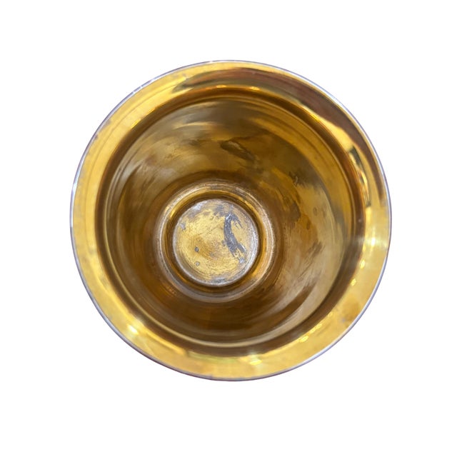 Metal Vintage Gucci Silver-Tone Hound Dog Stirrup Cup For Sale - Image 7 of 7