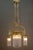 Jugendstil chandelier with glass sticks vienna around 1908 Up to 250V (Europe/UK Standard).The wiring of this item may be...