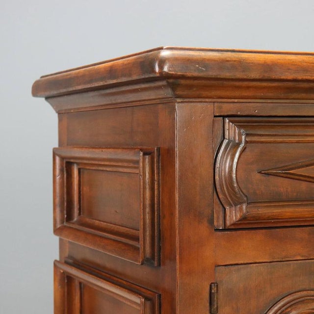 Mid-20th Century Baroque Walnut Sideboard, Italy For Sale - Image 5 of 12