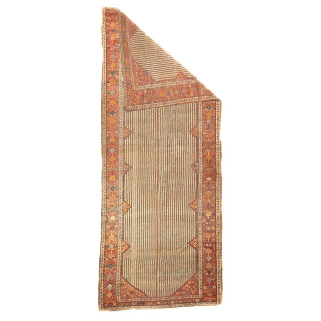 Late 19th Century Antique Khamseh Rug 6'4'' x 15'9'' For Sale - Image 5 of 12