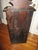 Antique Rare! French Country Carved Dark Wood Potato Bin Cabinet For Sale - Image 4 of 16