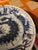 Antique Chinese Blue & White Dragon Porcelain Plate, With Staples For Sale - Image 4 of 13