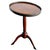 French Antique French Neoclassical Mahogany Sunburst Inlaid Oval Side Table With Pierced Brass Gallery, Circa 1900 For Sale - Image 3 of 14