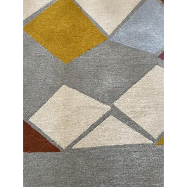Hand-Tufted Terrasse Rug from Tisca, Switzerland, 1990s For Sale - Image 3 of 9