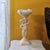 Ivory 1960s Arnel’s Ceramic Cherub Pedestal Compote Bowl, Canby Oregon For Sale - Image 8 of 18