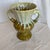 Mid-Century Modern Vintage Urn Drip Glaze in Green Tones Planter 9.5 Inches For Sale - Image 3 of 8