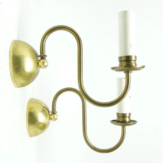 Vintage Wall Lamps, Poland, 1950s, Set of 2 For Sale - Image 9 of 10