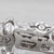 Modern 1.10ctw Blue Diamond Tennis Bracelet 14k White Gold 7" 4mm For Sale - Image 3 of 5