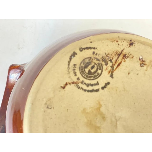 Brown Glazed Stoneware Soup Tureens with Lids, England, 1950, Set of 3 For Sale - Image 3 of 13