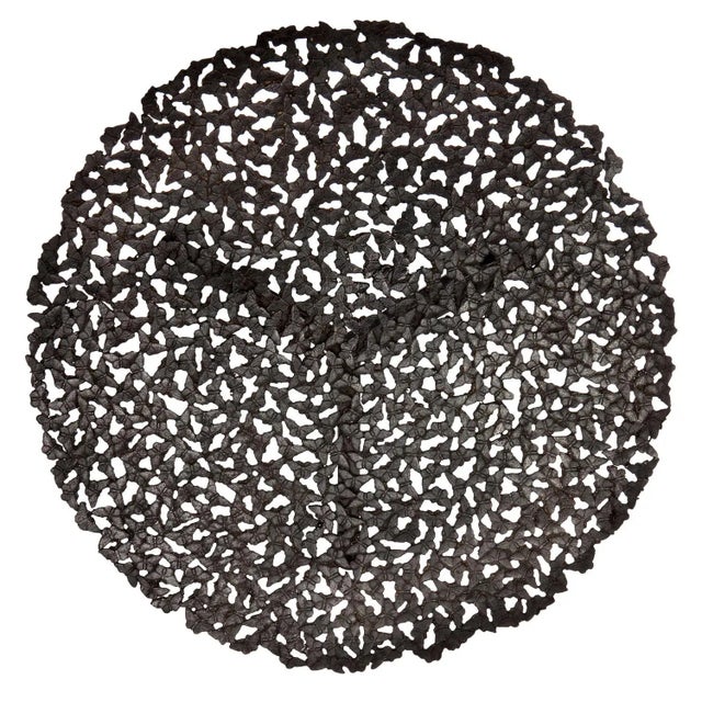 Jean Blackened Bronze Lost Wax Cast Butterfly Wall Sculpture by Fred&Juul For Sale - Image 6 of 6