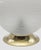 Gold Murano Glass and Brass Table Lamp from Venini, Italy, 1970s For Sale - Image 8 of 11