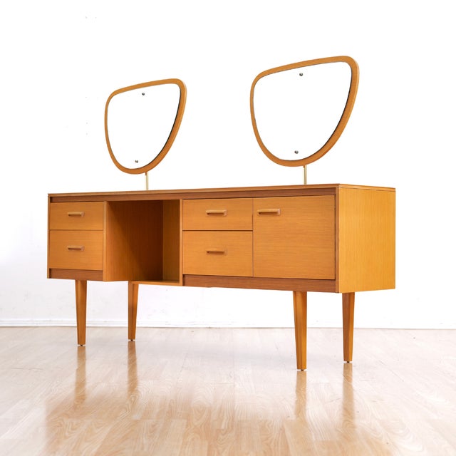 Mid-Century Modern Mid Century Vanity by Lebus Furniture For Sale - Image 3 of 12