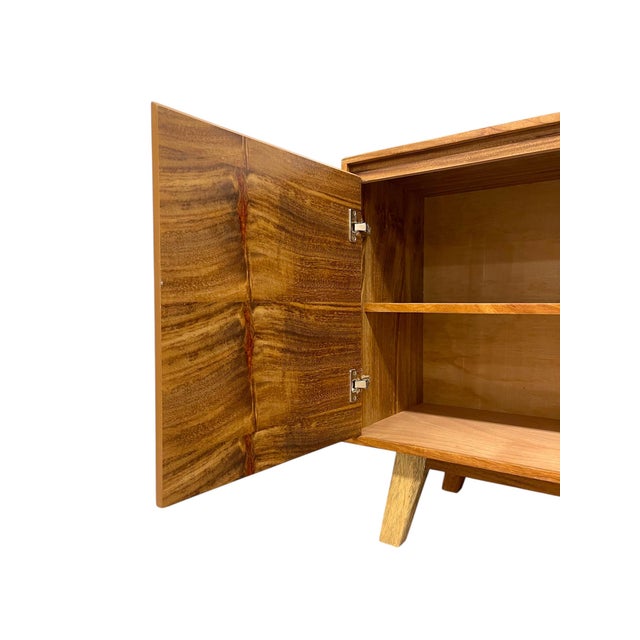 2000-2009 Credenza 4 Door Tv Cabinet For Sale In Seattle - Image 6 of 9